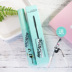 Mascara Flamingo 7,5ml không thấm nước, dài, không lem, đầu cọ dày và cong vút chuốt mi big eyes 