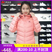 Adidas down jacket áo khoác thể thao nữ trùm đầu ấm áp 2018 mùa đông mới BQ8739 BQ8752 - Thể thao xuống áo khoác