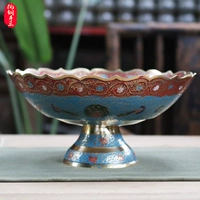Тибетская дань фруктовая тарелка Будда используется для фруктового диска дома для бакистанской фруктовой тарелки китайская фруктовая тарелка ретро китайский стиль