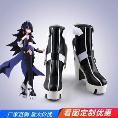 taobao agent Bump World Rey COS Shoes Custom COSPLAY Women's Boots Support Figure Making