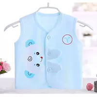 Áo vest bé gái mùa hè mỏng phần mỏng bé vest 0-1 mùa xuân và mùa thu cotton cho bé sơ sinh - Áo ghi lê áo gile thu đông bé gái