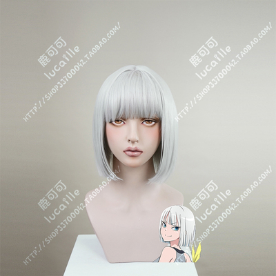 taobao agent Sweat!Fitness Girl Gina Potter Oak BOBO BOBO Face Girl Cos wig