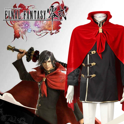 taobao agent Anime game final fantasy cosplay clothing men Machina Machna zero Suzaku COS clothing full set