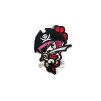 Bản gốc MSM Pirate Girl Pirate Girl Magic Badge Chương Advanced Epaulette Ba lô Sticker miếng dán che vết rách quần áo