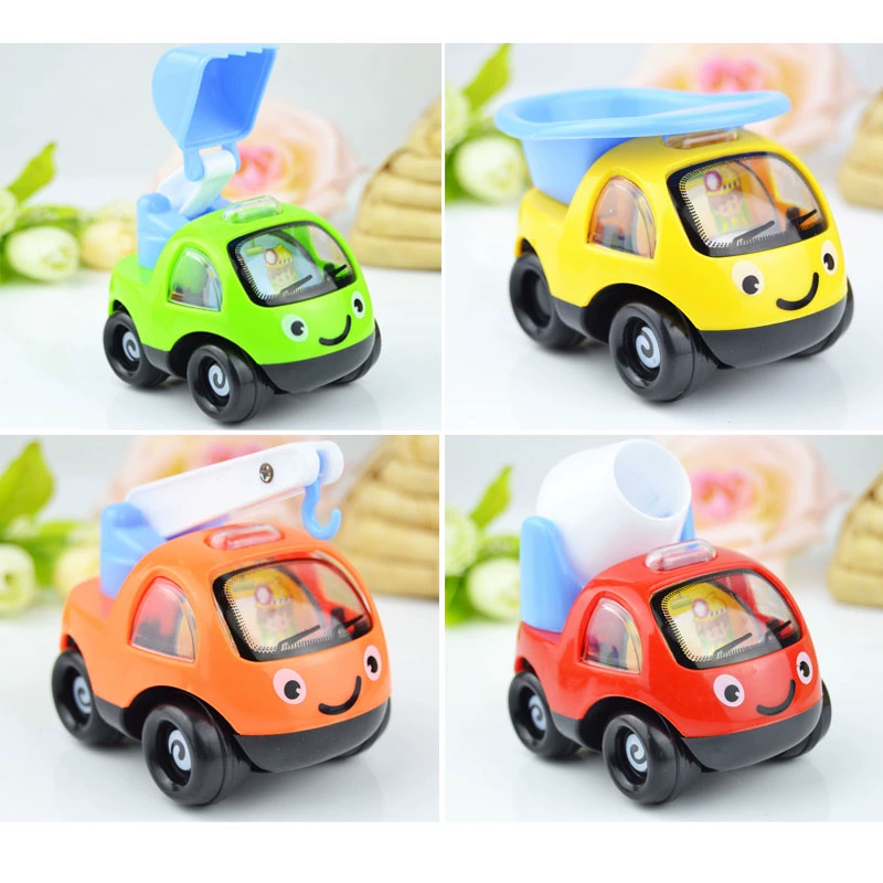 Trẻ em mô hình xe đồ chơi kéo trở lại quán tính xe kỹ thuật xe ô tô trẻ em cung cấp quà tặng trẻ em - Đồ chơi điều khiển từ xa