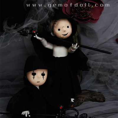 taobao agent GEM Noble doll 8 -point BJD Bloody Monastery series Little Ghost Book Tong Tarara Halloween Series