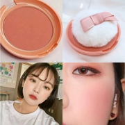 Korea Etude House Love Sweet Sweet Candy Cookies Blush Đơn sắc sửa chữa với Puff - Blush / Cochineal