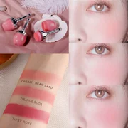 Hàn Quốc air cushion blush sáng da tự nhiên trang điểm nude dưỡng ẩm không thấm nước nữ sinh viên rouge net đỏ khuyên chính hãng - Blush / Cochineal