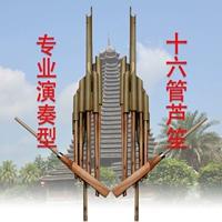Национальный инструмент для водного бамбука чистого ручной работы 16 Dai Dai Lusheng Flute Professional Professional Настройка настройка 7 дней спустя выпустила бесплатная доставка