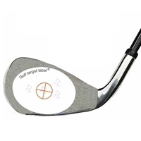 Гольф деревянный полюс хардкорная тестовая бумага для гольф -качания ударная бумага сладкая точка удара мяч Положение Память