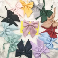 Цветная галстук-бабочка, японская школьная юбка, униформа, форма с бантиком