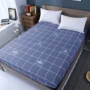 Khăn trải giường dễ thương cho học sinh một mảnh nệm mỏng màu nâu Nhật Bản bộ bông dày 5cm bảo vệ giường Châu Âu - Trang bị Covers Ga phủ giường là gì