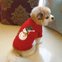 Merry Christmas Autumn Winter Pet Products Dog Clothes Pets