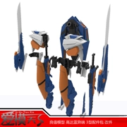 Mô hình giá trị tốt được xác định trước lên đến màu xanh dị giáo 3 bộ phụ kiện sửa đổi gói phụ kiện 1 100 LMP-01 - Gundam / Mech Model / Robot / Transformers