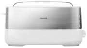 máy làm bánh mì các loại Cửa hàng ở nước ngoài Đức Philips Philips thép không gỉ 8 độ nướng Toaster 1000W - Máy bánh mì lò nướng bánh mì pate