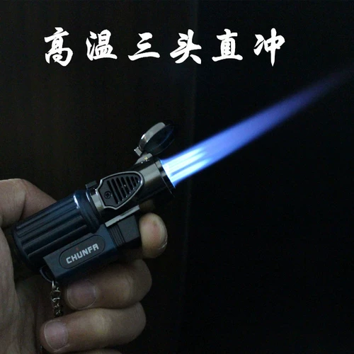609-3 Мощные трехголовые/сварные пистолетные сварки легче/прямой фиксированный огонь/личность творческий ветрозащитный и надувной легкий