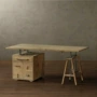 Gỗ rắn Nước Mỹ đầy đủ nội thất văn phòng bàn cổ bàn máy tính bàn nhà với ngăn kéo bàn - Đồ gỗ ngoài trời ghế xếp naturehike