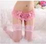 Sexy garter ren gợi cảm trong suốt garter nhiều màu sắc mà không cần vớ - Nịt Tất dây nịt tất ren gợi cảm