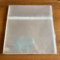 Высококачественная сгущенная коробка CD Self -Sealling Bag влагая -надежная пылепроницаемая защитная пакет с дисковым пакетом пластиковой пакет набор 100