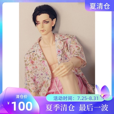 taobao agent [Momo] BJD baby dress colorful summer series-loose version of short-sleeved flower shirt [spot]