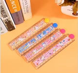 Складная универсальная линейка для школьников, мультяшные канцтовары, лабиринт, 30см