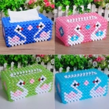 Браслет из бисера ручной работы, салфетки, лебедь, набор материалов, бусины, «сделай сам»