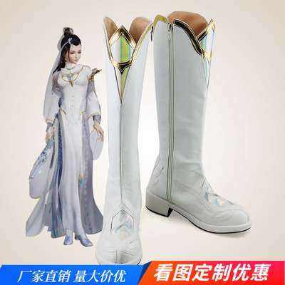 taobao agent Jianwang San Penglai crane dreams of becoming female COSPLAY shoes cos shoes to draw