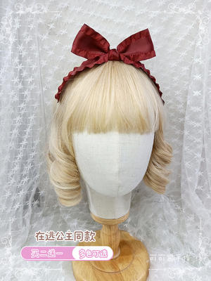 taobao agent Disney's escape princess bow hair hoop KC Chen Xiaoyi Chen Xiaoyi top hair clip Japanese girl cute hair accessories