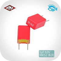 1,0UF 63V 105 MKS2 Новый оригинальный оригинал Германии лихорадка WIMA пленка пленки 5 мм