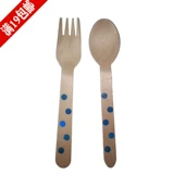 Одноразовая ложка, вилка, комплект, вечернее платье