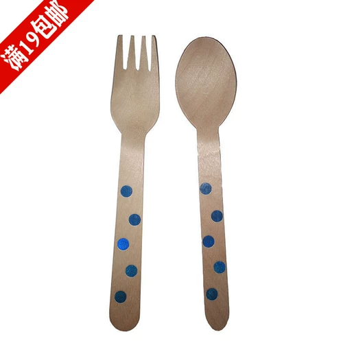 Одноразовая ложка, вилка, комплект, вечернее платье