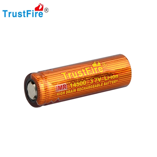 Высокое увеличение TrustFire IMR 14500 3,7V700MAH может зарядить литиевый аккумулятор