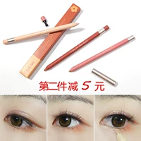 Bút chì kẻ mắt không thấm nước Judydoll Orange với bút chì sắc nét lâu bền không gỉ bút chì cứng hai kẻ mắt bbia