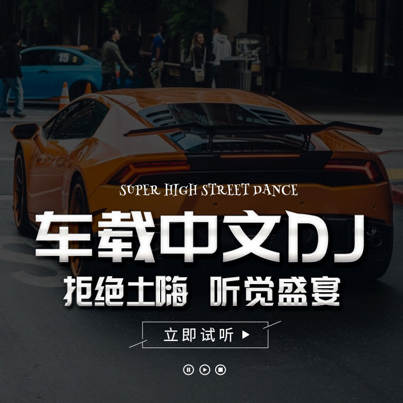 车载cd碟片流行劲爆dj舞曲 6碟