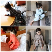 Đồ ngủ trẻ em 1-5 tuổi Bộ đồ ngủ liền kề cho bé 2 tuổi Dịch vụ tại nhà cho bé gái 4 haha ​​mùa xuân và mùa thu cho bé mặc đồ ngủ chống đá lạnh