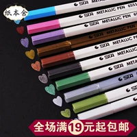 Фотоальбом с аксессуарами, металлическая кисть, цветные карандаши, ноутбук, цифровая ручка, «сделай сам»