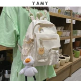 Tide, рюкзак, белая оригинальная сумка через плечо, милый вместительный и большой ранец, в корейском стиле