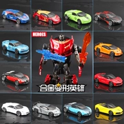 Hướng dẫn sử dụng hợp kim biến dạng xe đồ chơi King Kong 5 robot trẻ em xe hornet mô hình cậu bé tặng 6 - Gundam / Mech Model / Robot / Transformers