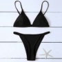 Bộ bikini mới của châu Âu và Mỹ Với ngực và không có thép hỗ trợ áo tắm cho phụ nữ gợi cảm - Bikinis áo bơi cho người béo