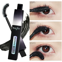 Macfee Malang 4D uốn cong mascara rung cùng một đoạn sợi không thấm nước dài uốn cong chống nhuộm mã hóa dài - Kem Mascara / Revitalash mascara dầu dừa