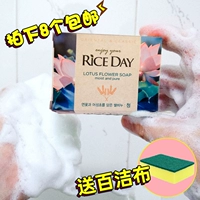 Бесплатная доставка корейское рисовое мыло (Qing) Корейское гейджи Лев Король Райс Эра Эра CJ Similan Rice Spot Spot
