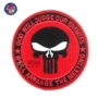 Combat2000 Punisher Nhãn dán ma thuật ngoài trời Nhãn dán cá nhân Epaulettes Huy hiệu Băng đeo tay Ba lô Sticker miếng dán in áo