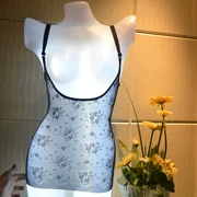 Mùa hè siêu mỏng liền mạch dây đeo vai điều chỉnh vest corset body quần áo ()