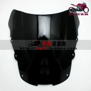 Xe máy CBR1100XX kính chắn gió chim màu đen kính chắn gió phía trước fairing