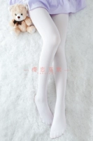 Sakura Mo * Nhật Bản màu trắng tinh khiết cosplay nhung pantyhose mùa xuân và mùa hè 80D không thấm nước thịt xà cạp quần tất dứa
