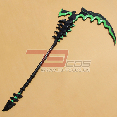 taobao agent 79COS Black Rock Sagittarius Black Rock Shooter Green and Black Rock Handmade Weapon Cosplay props