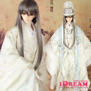 iDream Baihua SD ベビー服 BJD 古代衣装改良された漢服スーツ叔父 1/3 カスタマイズ 01104