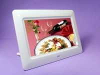 Цифровая фоторамка, электронный фотоальбом, 7 дюймов, подарок на день рождения