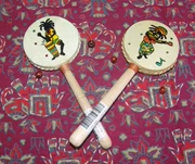 [Ưu đãi đặc biệt] Da dê sơn Indonesia - tiếng kêu, đồ chơi trẻ em, quà tặng trẻ em - Đồ chơi nhạc cụ cho trẻ em