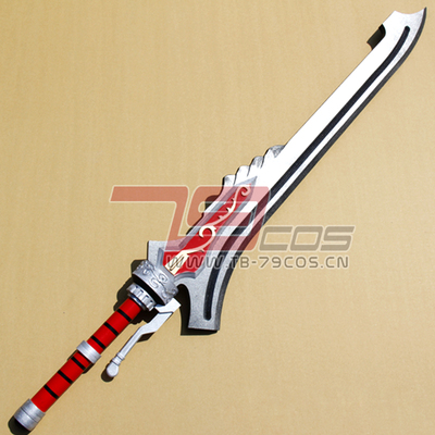 taobao agent 79COS Devil May Cry Nerry Red Queen's Boutique Anime Game Manually Custom COSPLAY props 0438